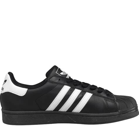 herren adidas originals superstar 2 leder sneakers schwarz weiß|Adidas Superstar beige.